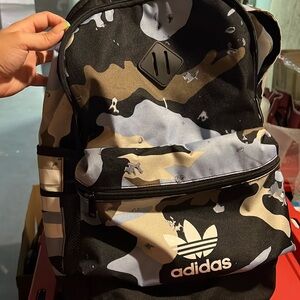 Camo Adidas backpack